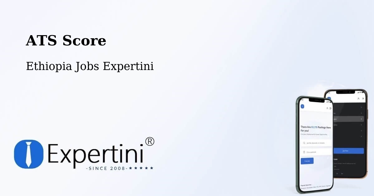 Resume ATS Score & Job Description Match Tool – Burē - Ethiopia Jobs Expertini