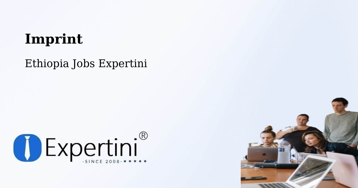 Imprint – Burē - Ethiopia Jobs Expertini